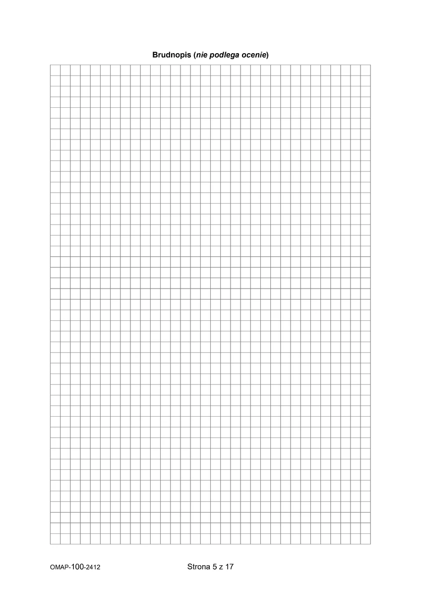 arkusz - matematyka - egzamin ósmoklasisty 2025 - próbny - 0005